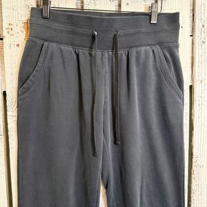 Champion Mens Black Duo Dry Straight Leg Drawstring Sweatpants Size S Pockets